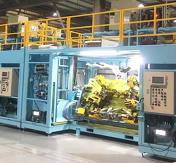 Arc welding production line